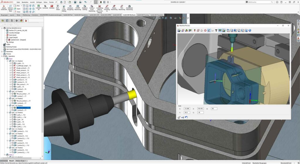 Gia công đa mặt liên tục