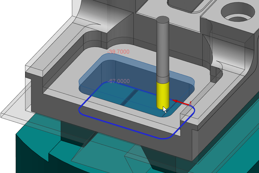iMachining 2D SolidCAM đột phá đường chạy dao
